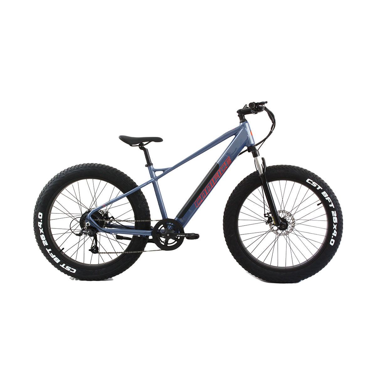 Foto 2 | Bicicleta Eléctrica Mtb Fatbike Moboss Ebike E-ampere 250w 26''