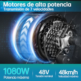 Foto 3 | Bicicleta Eléctrica Plegable Honey Whale F6 Negro