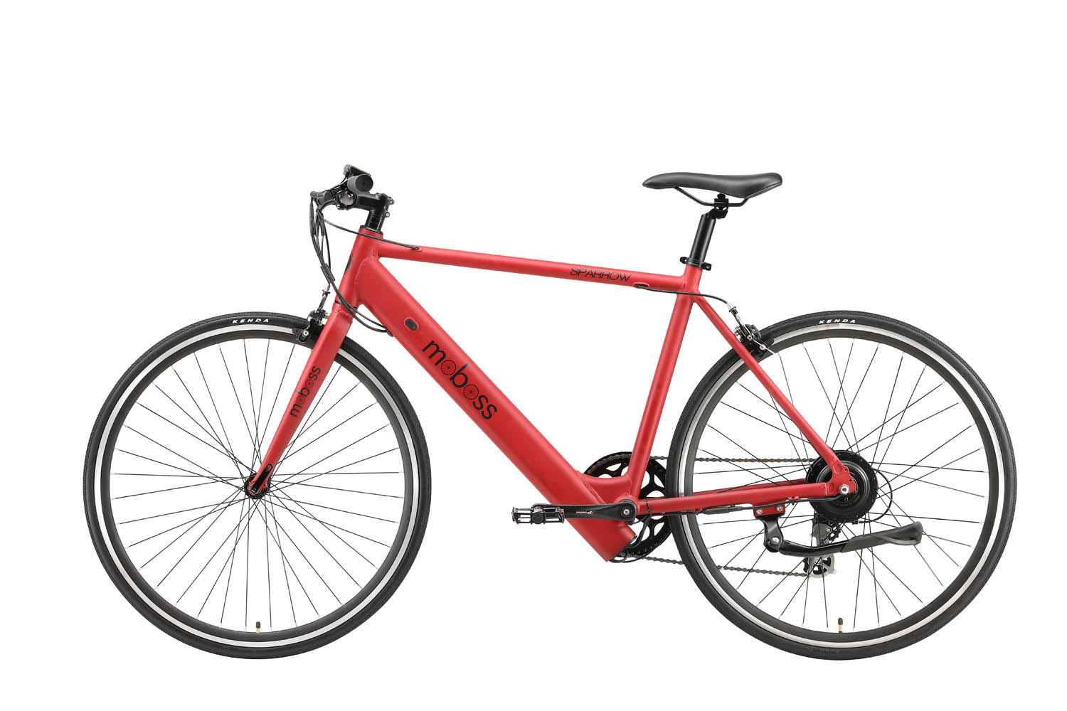 Foto 4 pulgar | Bicicleta Eléctrica Moboss Sparrow color Rojo