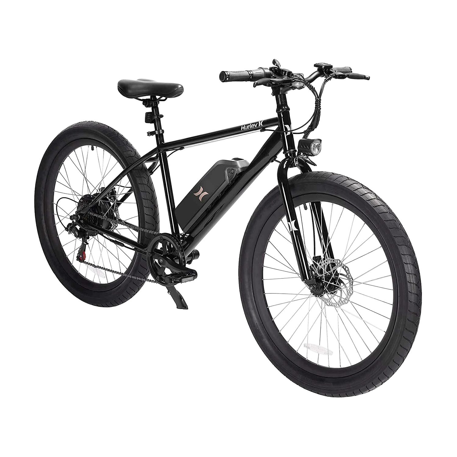 Bicicleta Eléctrica Hurley EFB206EM color Negro