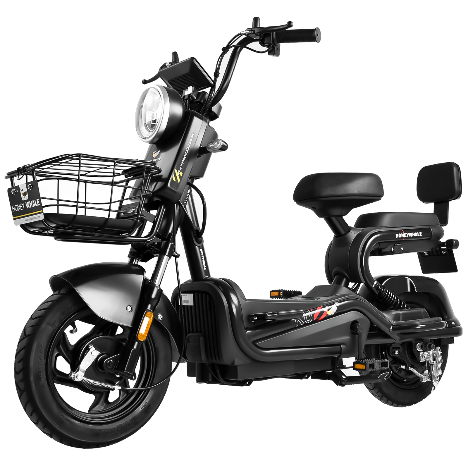 Foto 7 | Motobici Eléctrica Honey Whale Kc color Negro