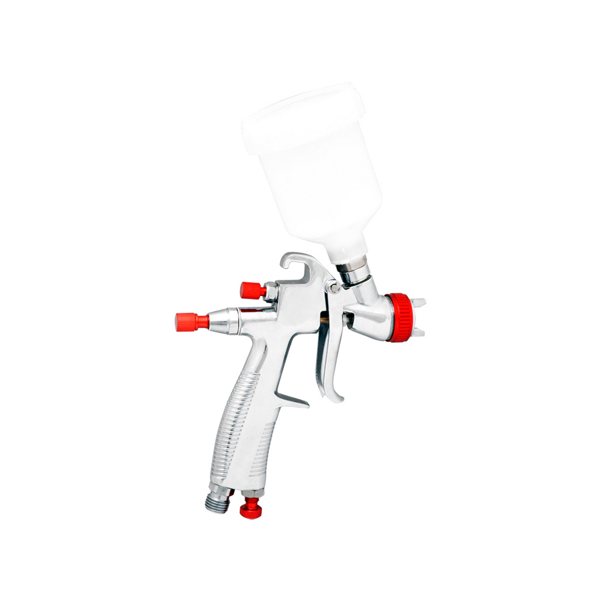 Foto 5 pulgar | Pistola Pintar Gravedad Goni Vaso Plastico 600 Ml Alta Transferencia Material Hvlp