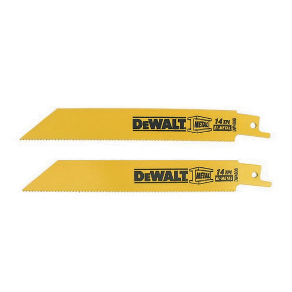 Segueta Sierra Sable Dewalt Bimetialica 06”x14 Dpp Metal (2 Pzas)