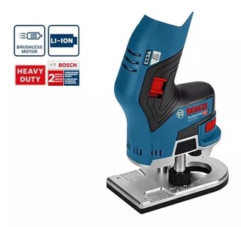 Foto 2 | Router Bosch Inalambrico 1/4” 12v 13000 Rpm (gkf 12v -8)
