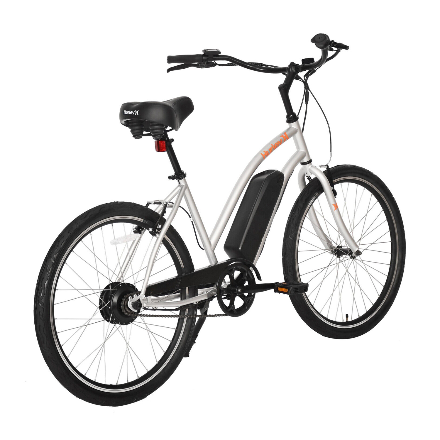 Foto 6 pulgar | Bicicleta Hurley Ebike Layback Plata Ebb26sem Plata