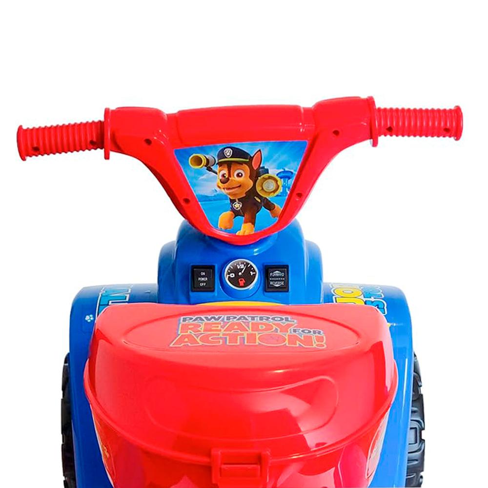 Foto 4 pulgar | Cuatrimoto Apache Paw Patrol Eléctrica Azul