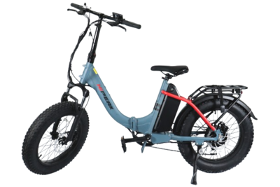 Foto 2 | Bicicleta Electrica Plegable Hipeak 750w 48v E-bike Azul