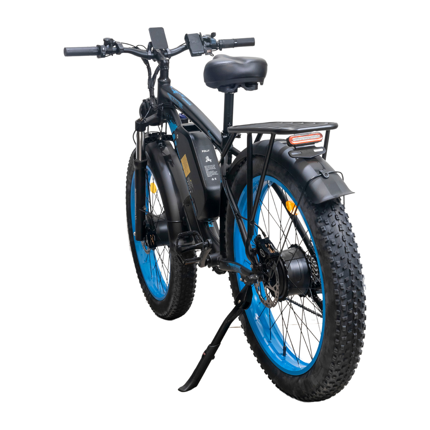 Foto 2 | Bicicleta Eléctrica Moboss K800 Azul Mtb Fatbike 1000w X 2 26''