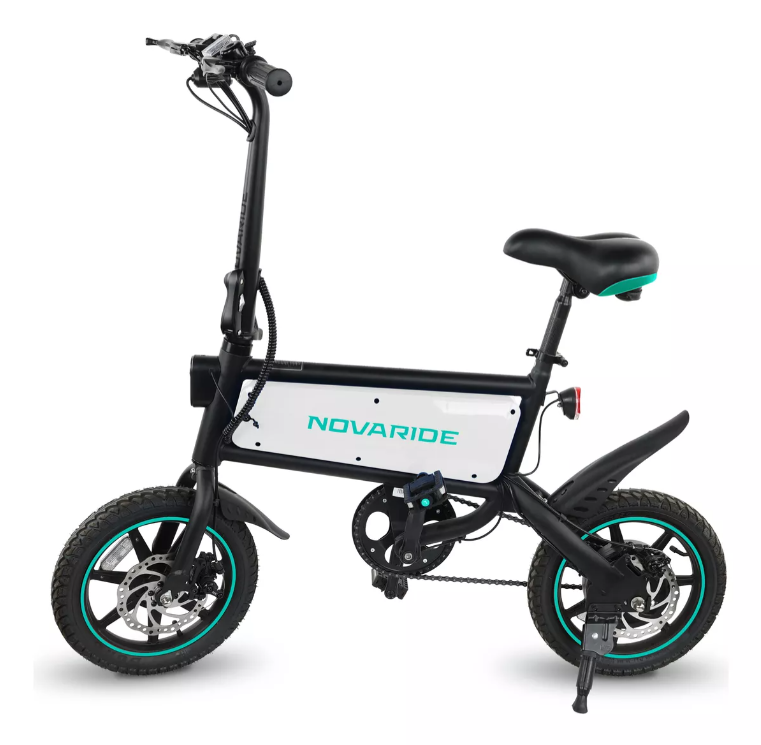 Bicicleta Novaride Air Nrbb100 Blanco Eléctrico