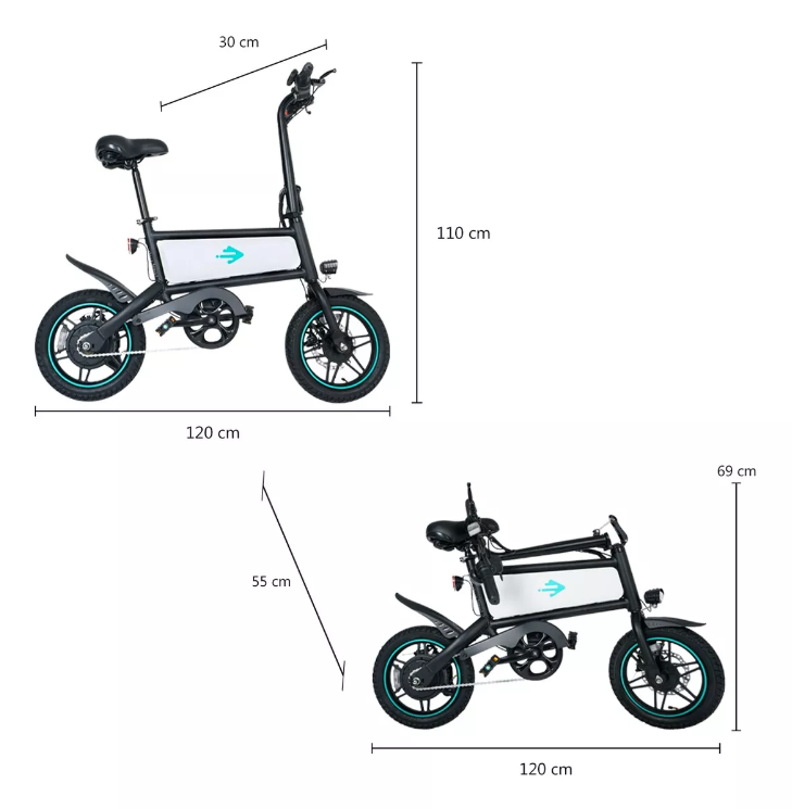 Foto 4 pulgar | Bicicleta Novaride Air Nrbb100 Blanco Eléctrico