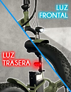 Foto 6 | Bicicleta Electrica Red Velvet Plegable Rin Fat 20 Pantalla Lcd 250w