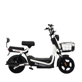 Foto 1 | Bicimoto Eléctrica Twin Color Blanca Bikeon