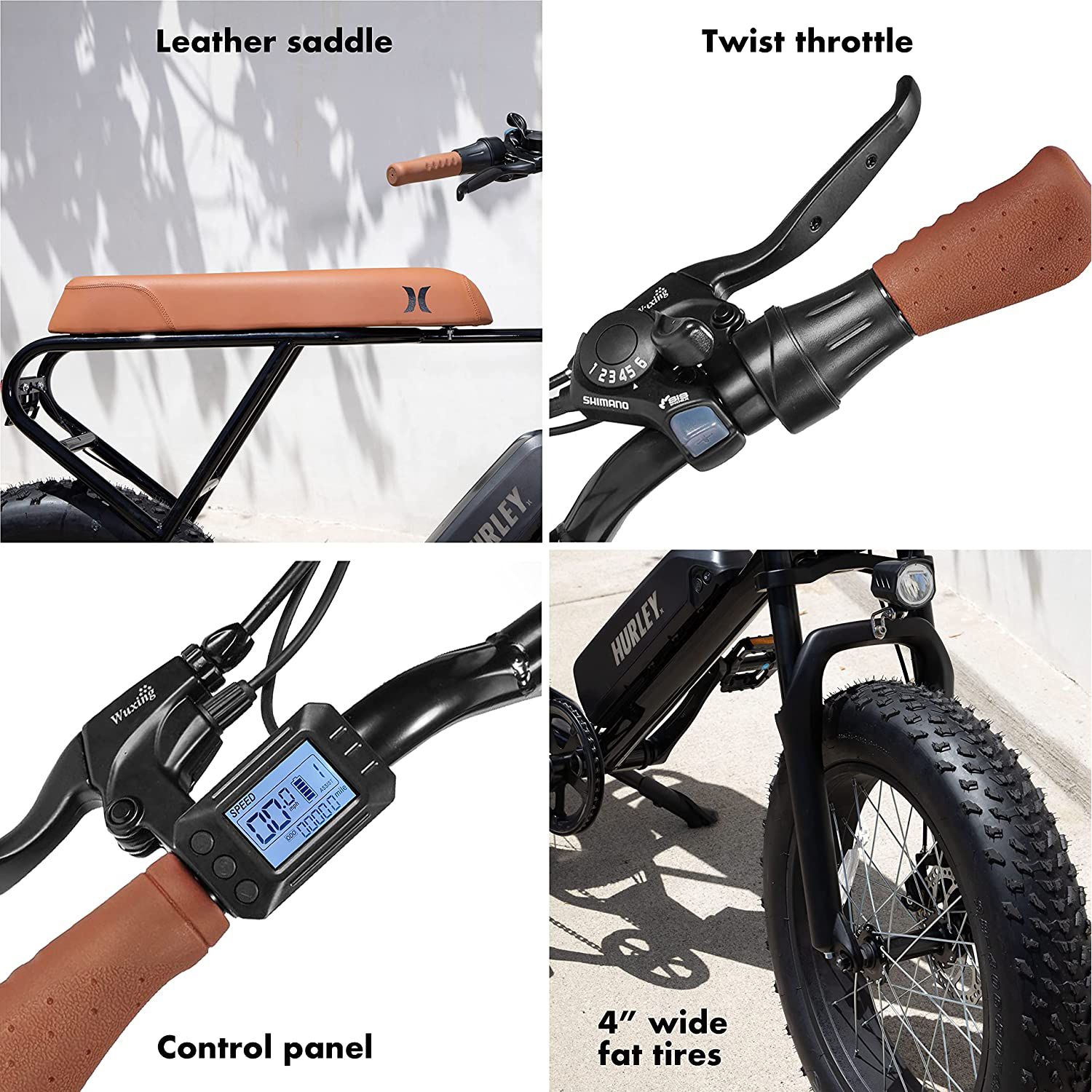 Foto 8 pulgar | Hurley Ebike Mini Swell Negro Esb206em