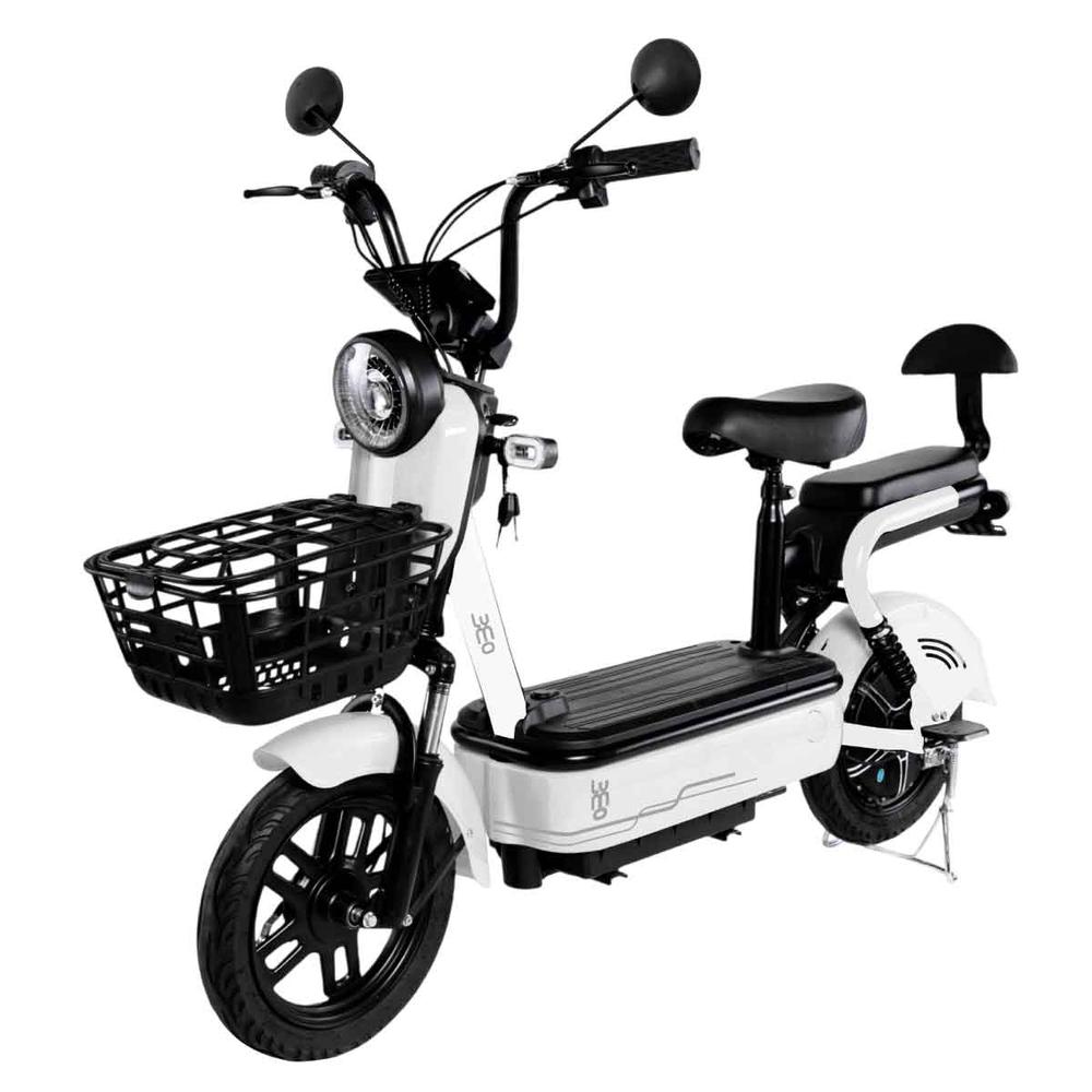 Bicimoto Bicicleta Electrica Adultos 2 Asientos 650w Urbana