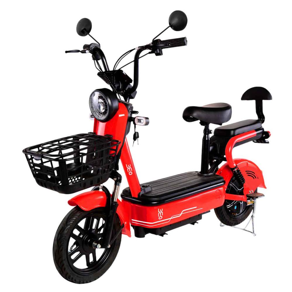 Bicimoto Bicicleta Electrica Adultos 2 Asientos 650w Urbana