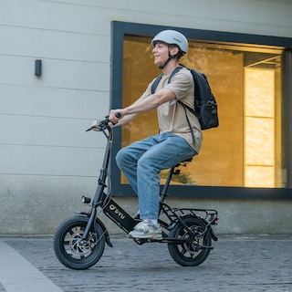 Foto 7 | Bicicleta Eléctrica Dyu C3 14” 25km/h E-bike Plegable para Adultos