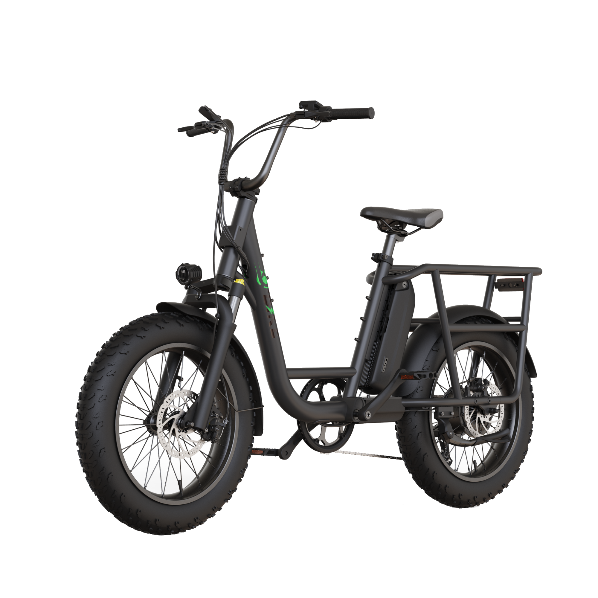 Bicicleta Eléctrica Q-bike Qyt01 500w 45km/h Negro