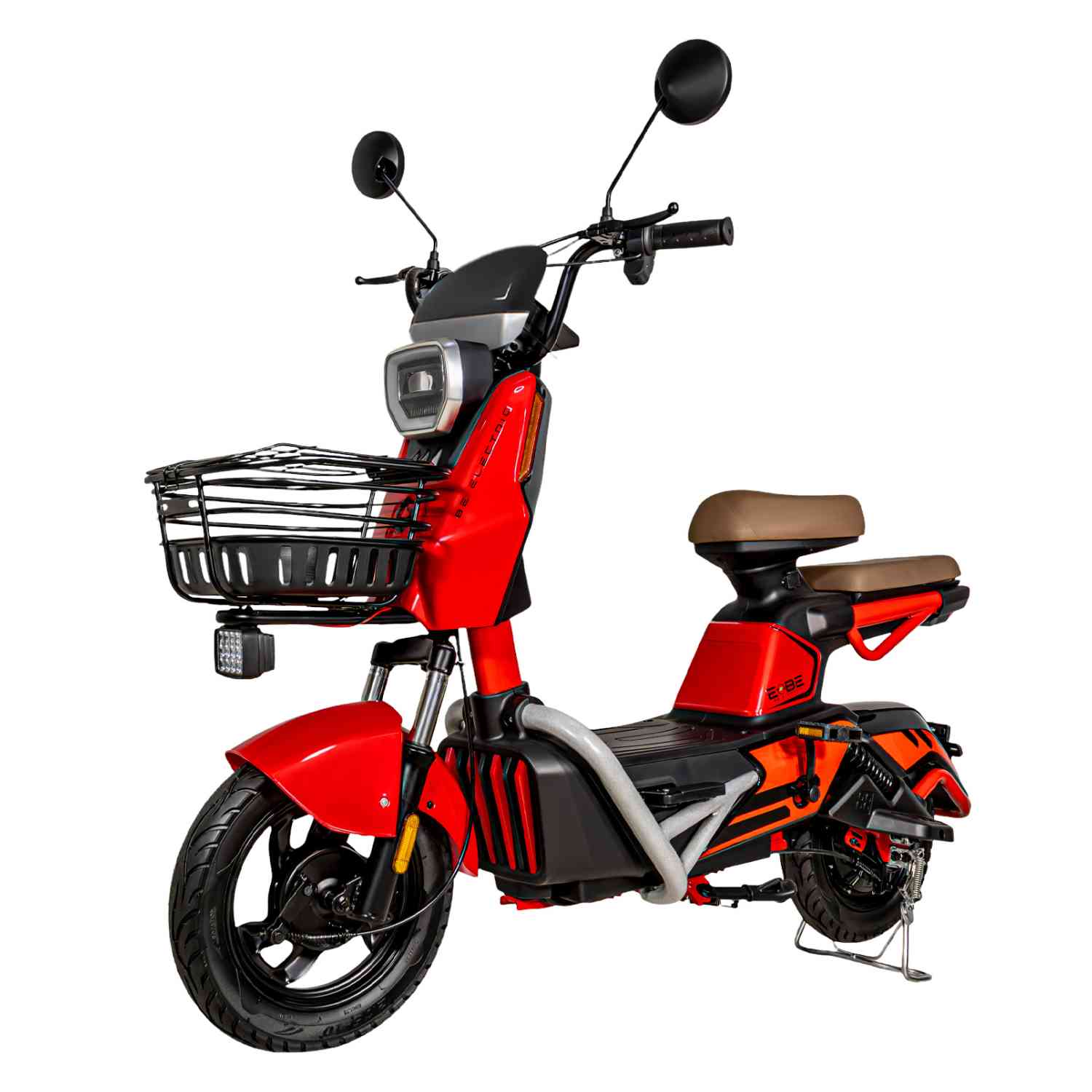Foto 3 pulgar | Bici Scooter Electrica 3 Vel 55km/h 800w 60v Rojo Bizmo