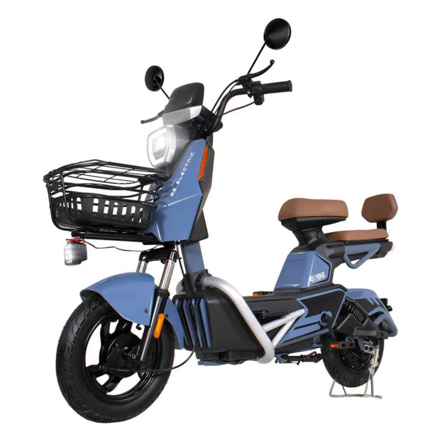 Bici Scooter Eléctrica 3 Vel 55km/h 800w 60v Azul Bizmo