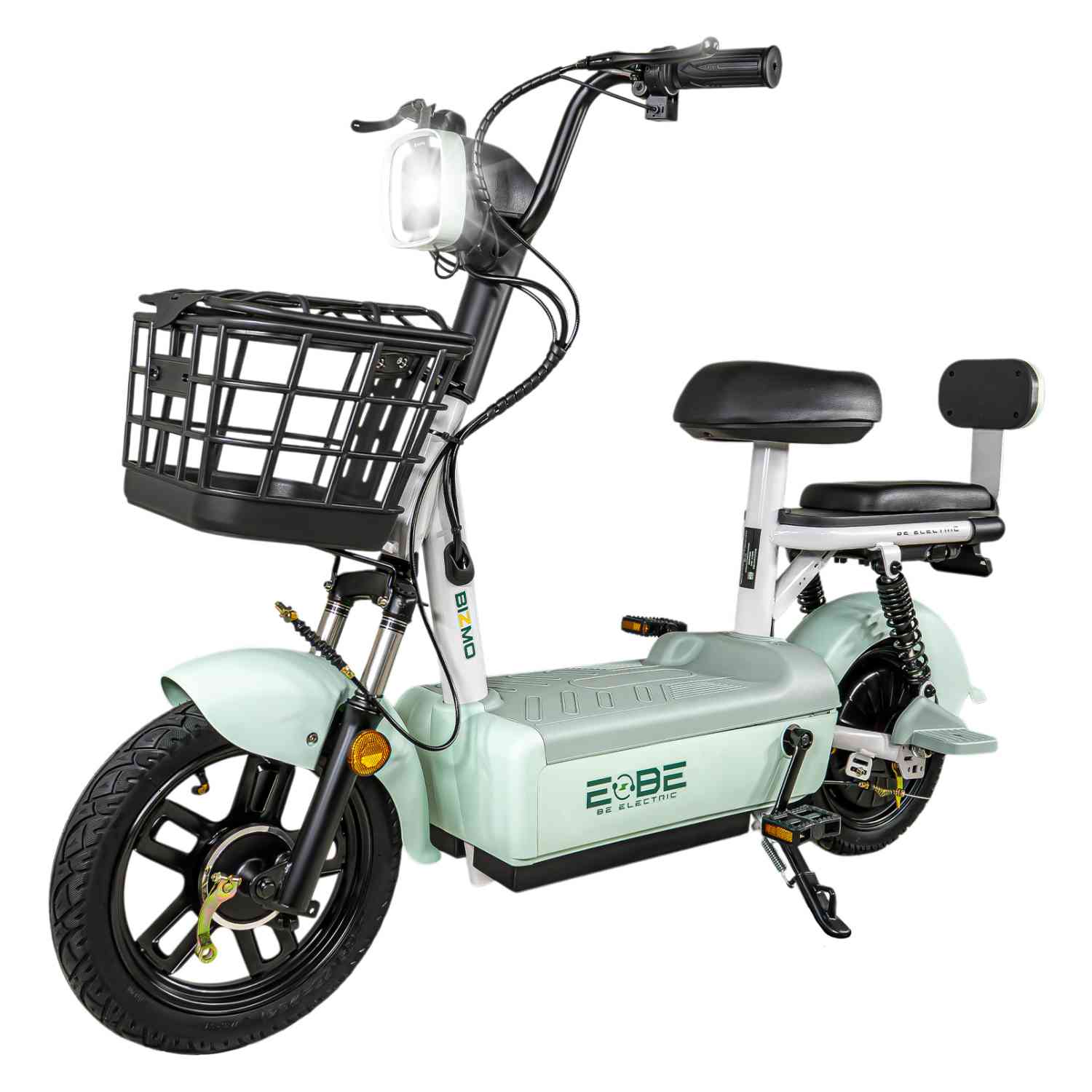 Bicleta Electrica Bicimoto 350w 12v 25km/h Luces Full Led Menta Bizmo