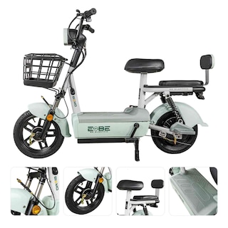 Foto 3 | Bicleta Electrica Bicimoto 350w 12v 25km/h Luces Full Led Menta Bizmo