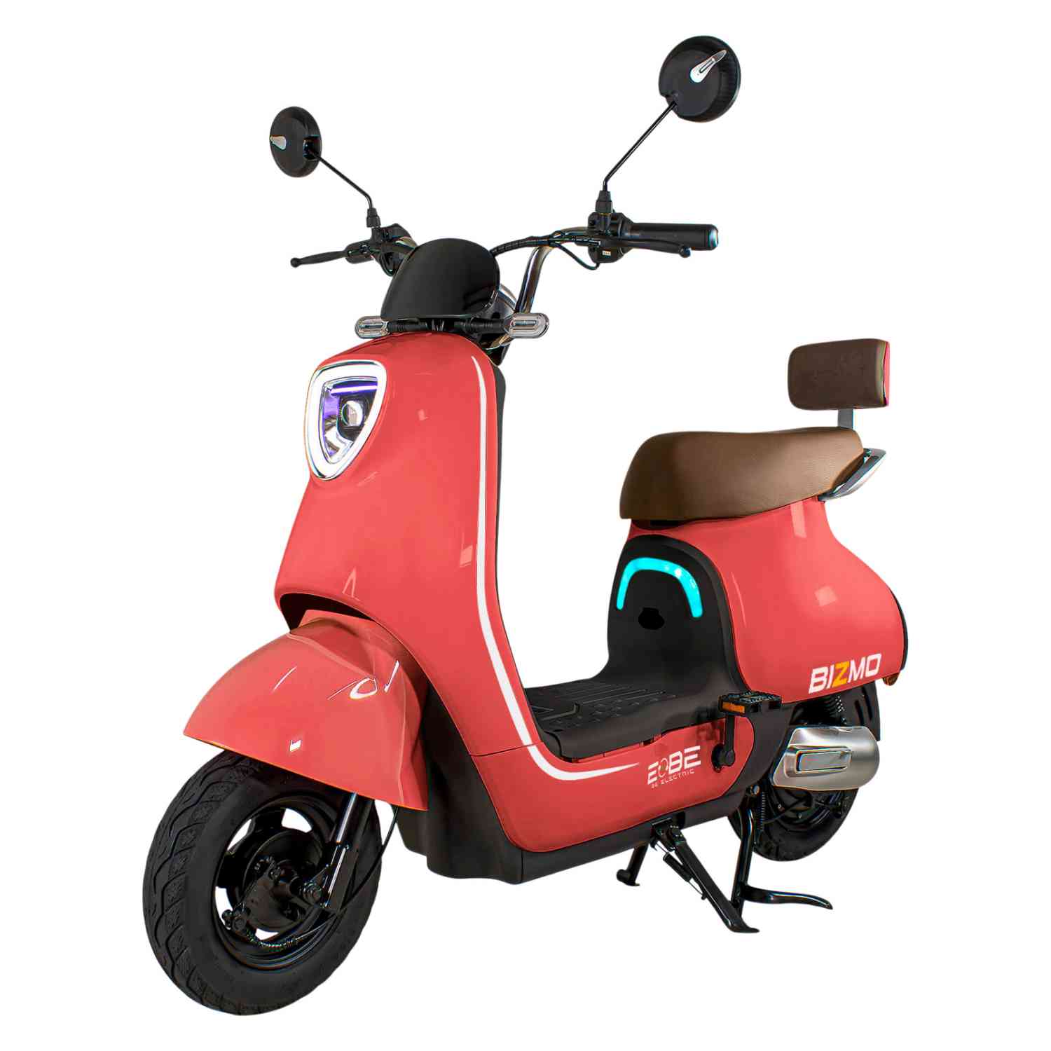 Foto 2 pulgar | Bicleta Bicimoto Electrica 500w 48v 35km/h Luces Full Led Rojo Bizmo