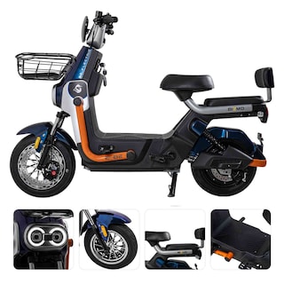 Foto 3 | Bicleta Bicimoto Electrica 800w 60v 50km/h Luces Full Led Azul Bizmo