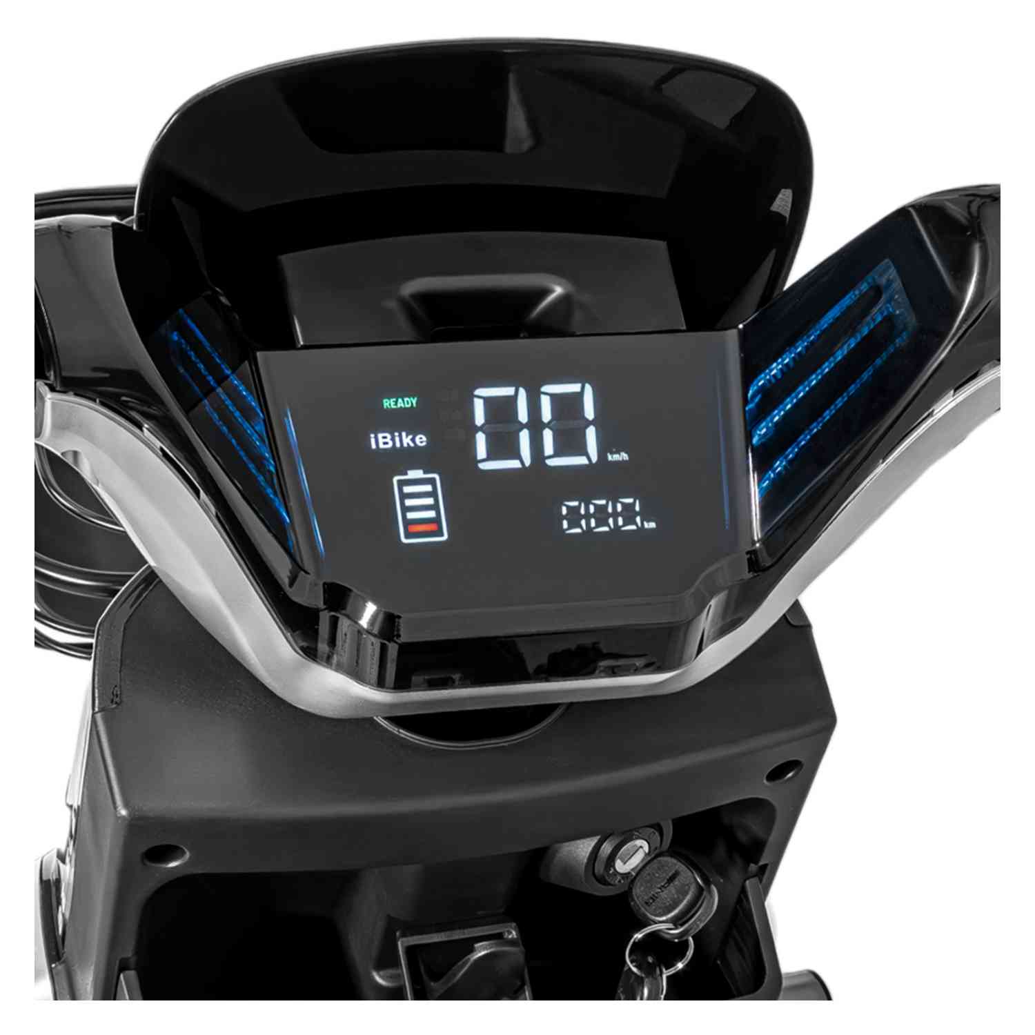 Foto 5 pulgar | Bicleta Bicimoto Electrica 800w 60v 50km/h Luces Full Led Azul Bizmo
