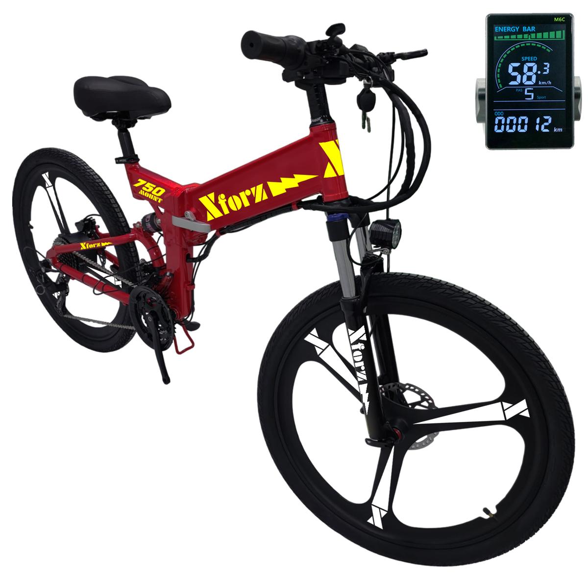 Bicicleta Batería Recargableventdepot Mxmlj-047 1 Pieza Multicolor