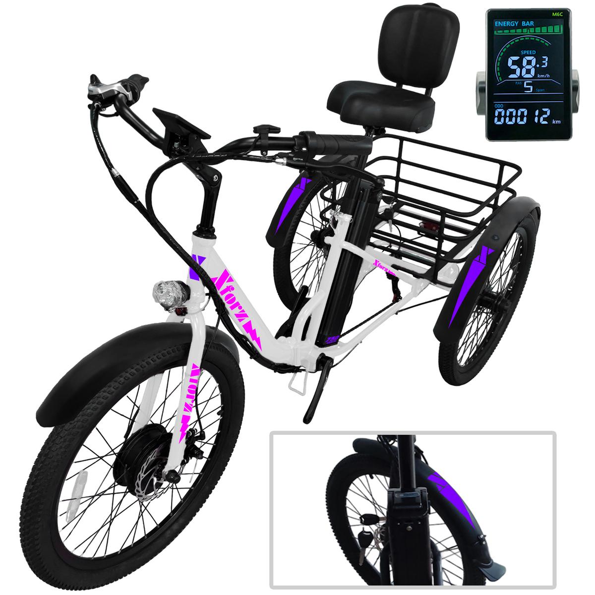 Triciclo Eléctrico Ventdepot Mxtpw-038