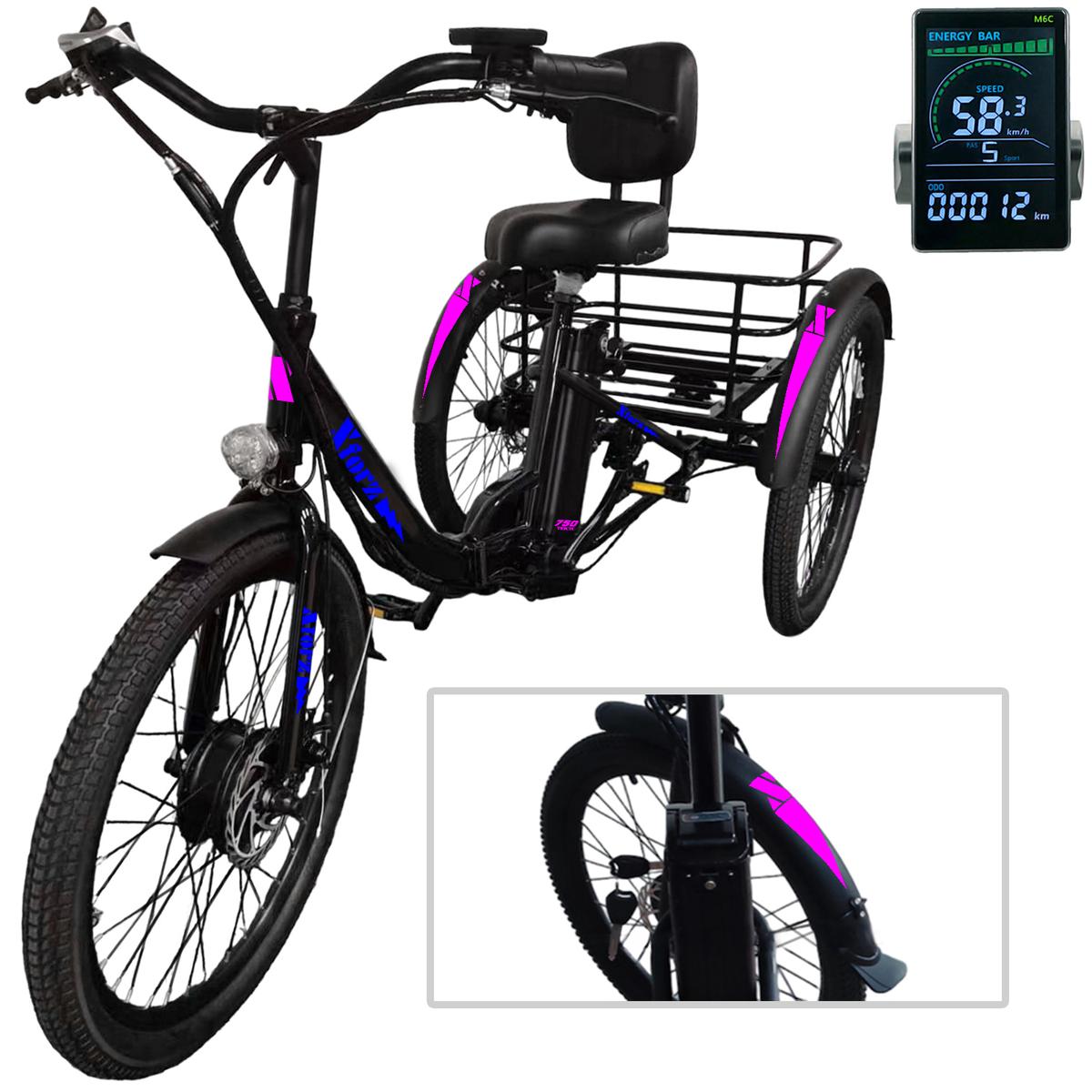 Triciclos Eléctrico Multiusoventdepot Mxtpb-014 1 Pieza Multicolor