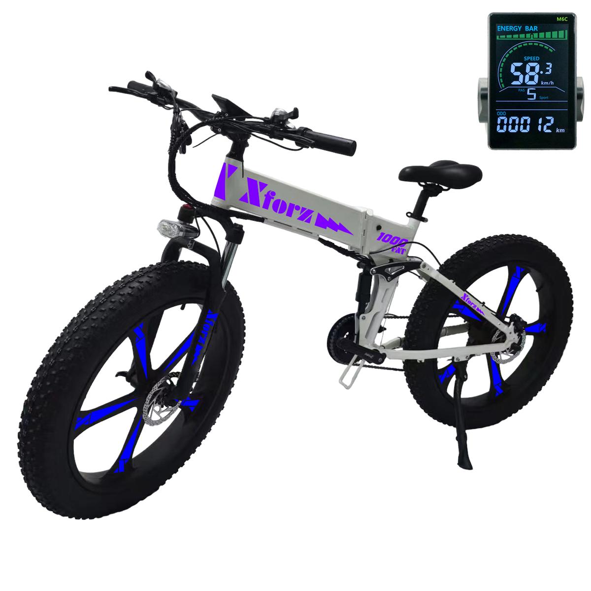 E-bike Con Pantalla A Colorventdepot Mxfat-038 1 Pieza Multicolor