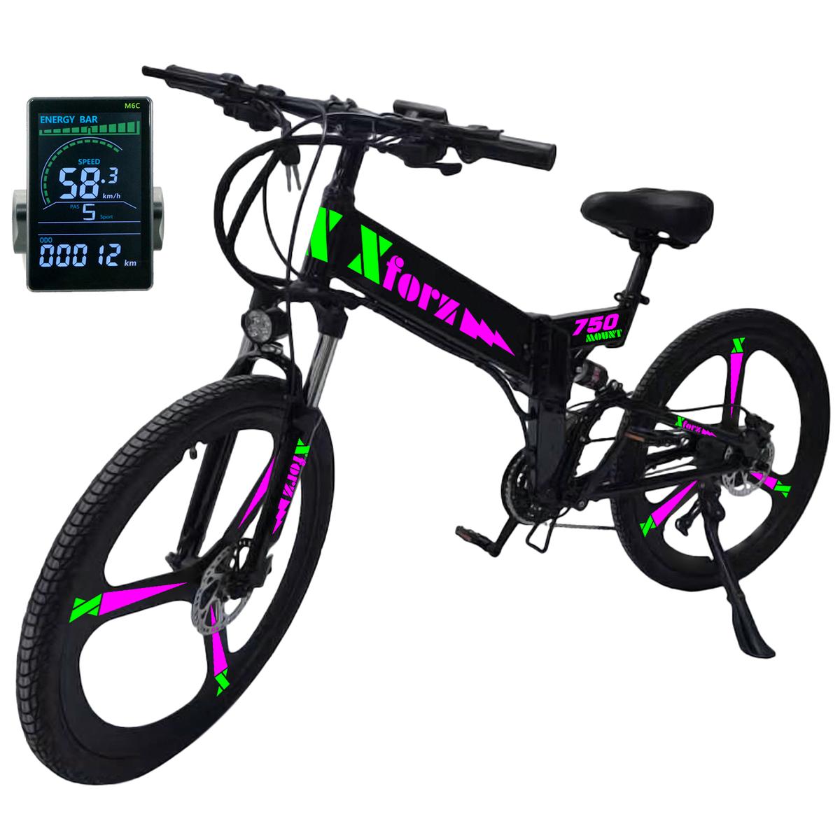 Bici Plegable De Aluminioventdepot Mxmlb-055 1 Pieza Multicolor