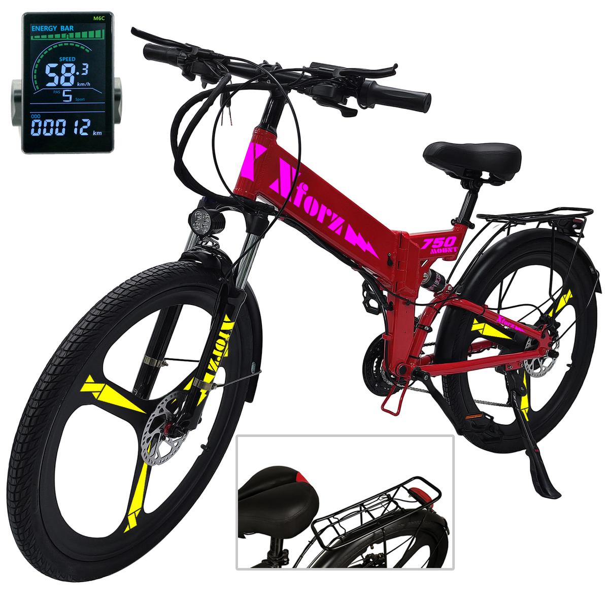 Bici Chasis Aluminio Plegableventdepot Mxmoj-018 1 Pieza Multicolor