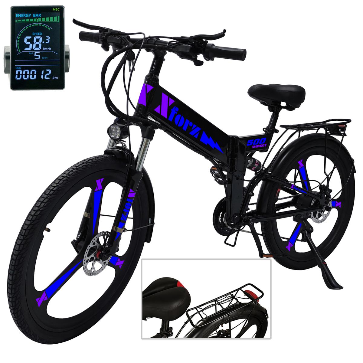 Foto 2 | Bici Plegable De Aluminioventdepot Mxmog-053 1 Pieza Multicolor