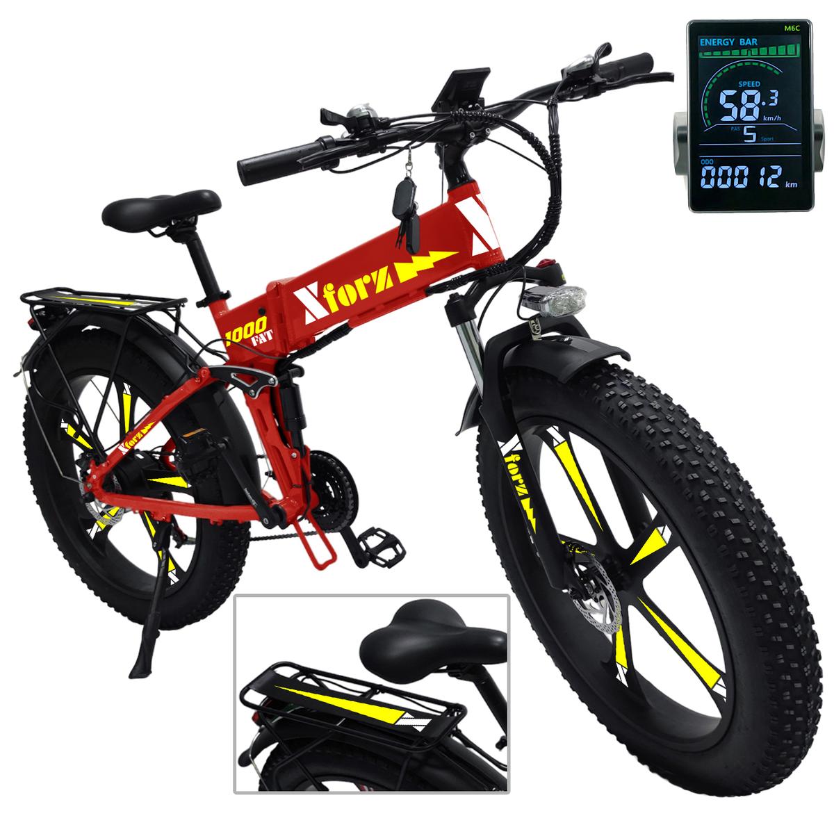 Foto 3 pulgar | Bicicleta Eléctrica De Montañaventdepot Mxfjt-060 1 Pieza Multicolor