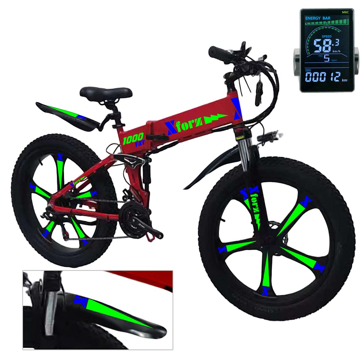 Bici Con Motor Electricoventdepot Mxfrp-051 1 Pieza Multicolor