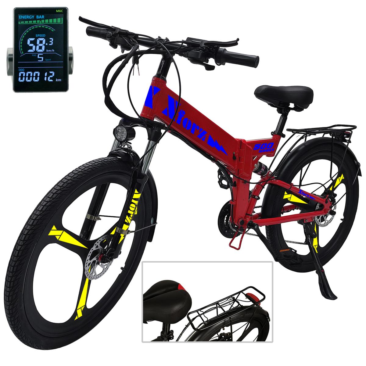 Bici Chasis Aluminio Plegableventdepot Mxmuj-012 1 Pieza Multicolor