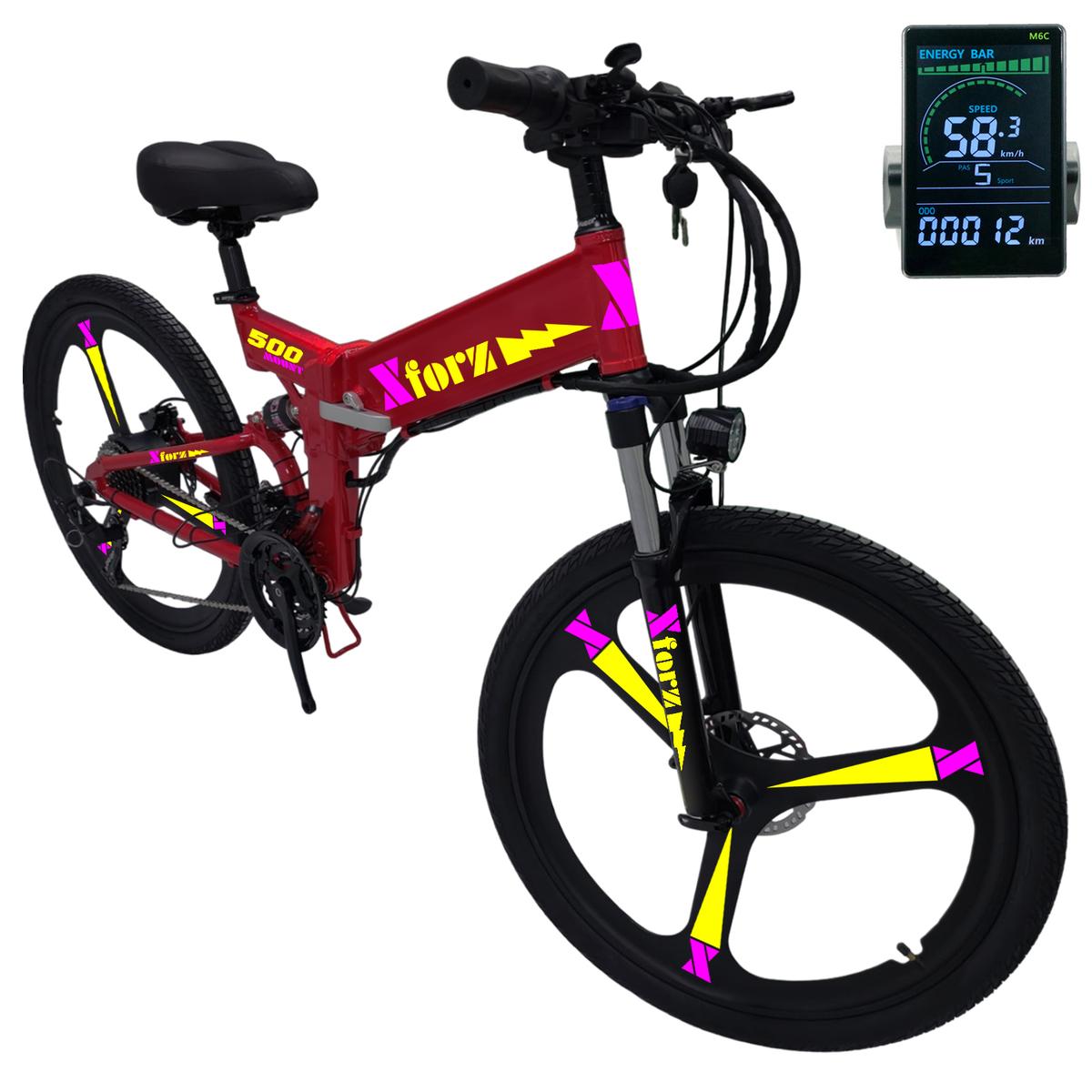 Foto 3 pulgar | Bici con Modo Asistido VentDepot MXMIJ-057 1 Pieza Multicolor