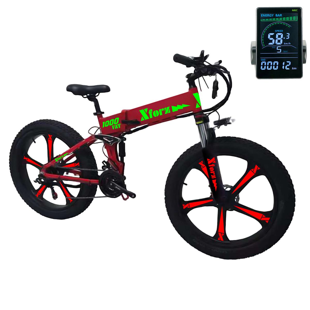 Bicicleta Eficiente De Llanta Anchaventdepot Mxfrj-030 1 Pieza Multicolor