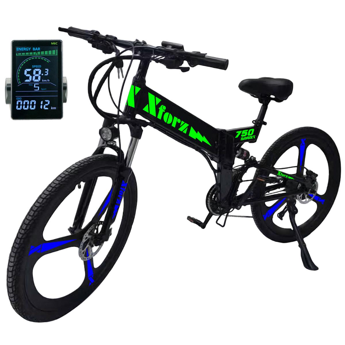 Bicleta De Montaña Eléctricaventdepot Mxmlb-009 1 Pieza Multicolor