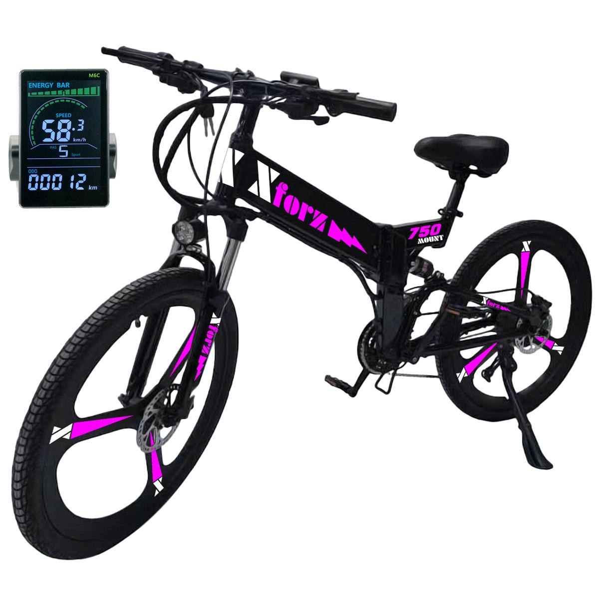 Foto 2 | Bici Eléctrica Con Bateriaventdepot Mxmlb-056 1 Pieza Multicolor