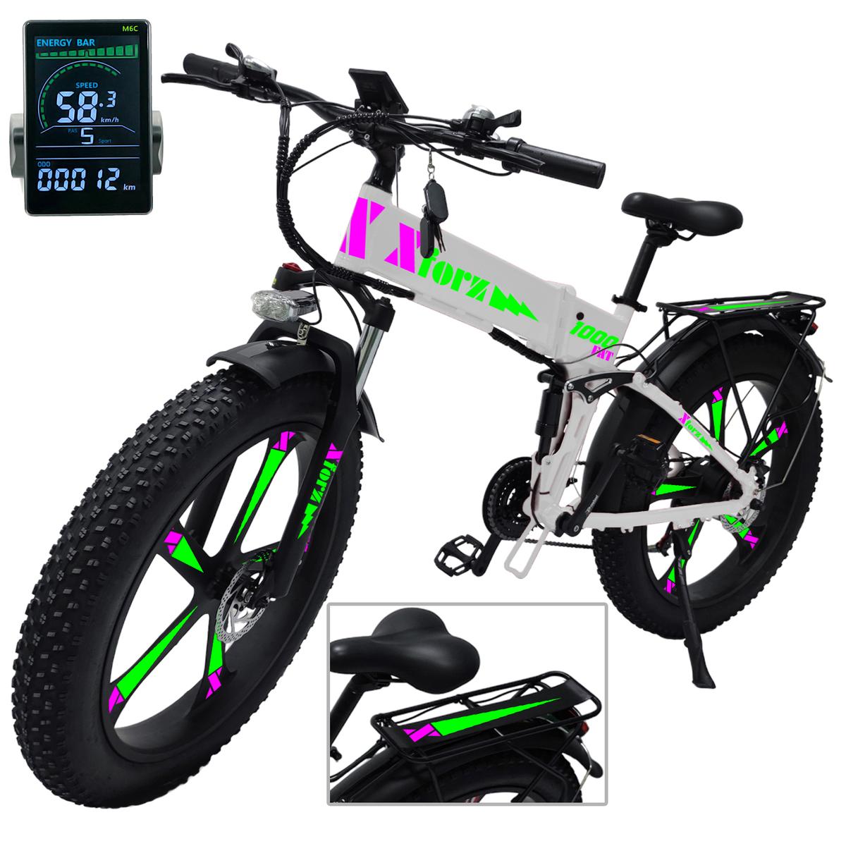 Foto 2 pulgar | Bicicleta Eficiente De Llanta Anchaventdepot Mxfbt-055 1 Pieza Multicolor