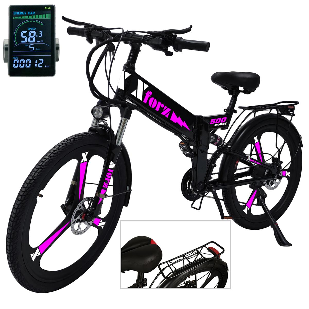 Foto 2 pulgar | E-bike Rodada 26ventdepot Mxmog-056 1 Pieza Multicolor