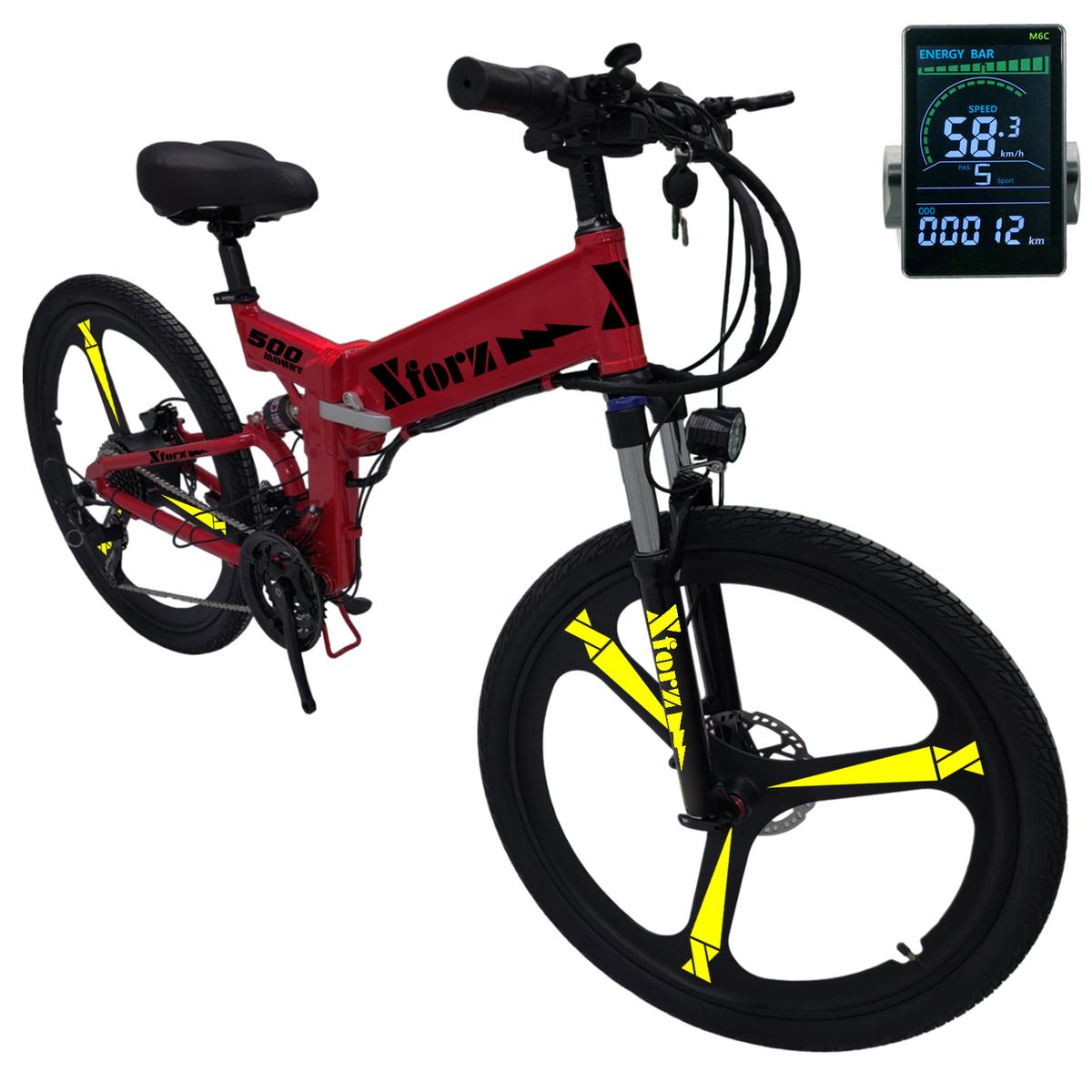 Foto 2 pulgar | Bicicleta Con Luz Ledventdepot Mxmij-025 1 Pieza Multicolor