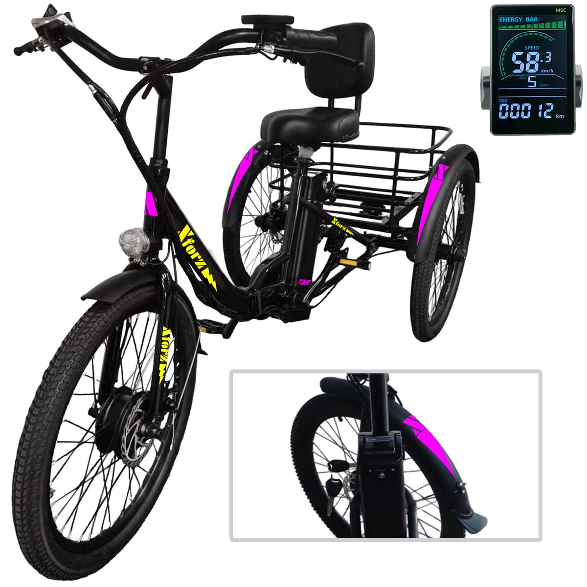 Triciclo Motorizado Mayor Autonomíaventdepot Mxtpb-019 1 Pieza Multicolor
