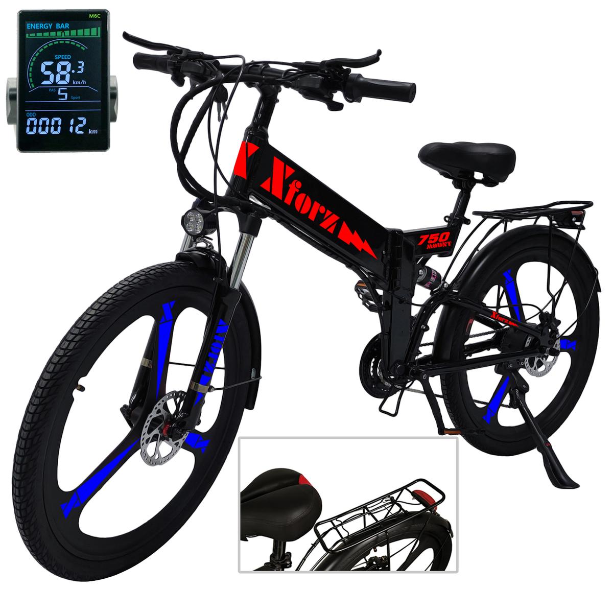 Foto 1 | Bici Eléctrica Montañaventdepot Mxmtl-012 1 Pieza Multicolor