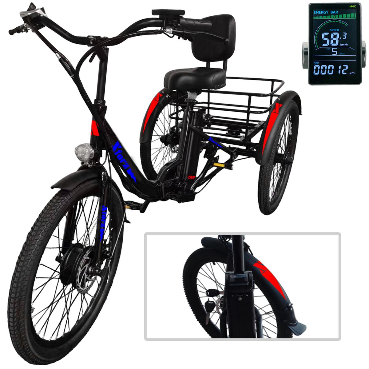 Triciclo Para Adultoventdepot Mxtpb-020 1 Pieza Multicolor
