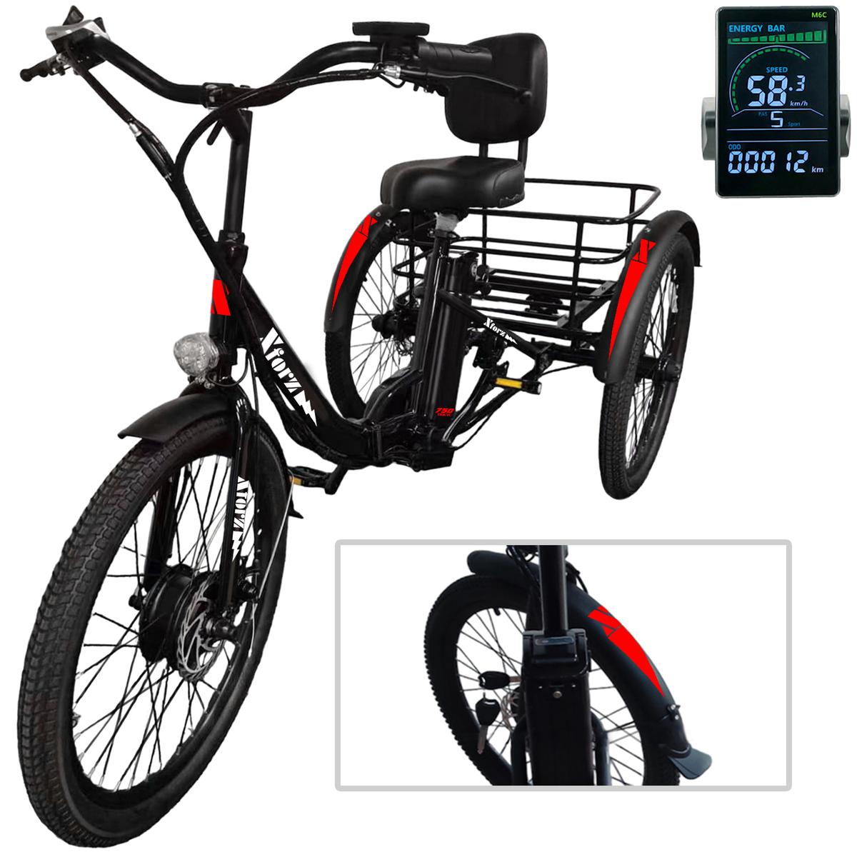 Triciclo Eléctrico XFORZ Mxtpb-023