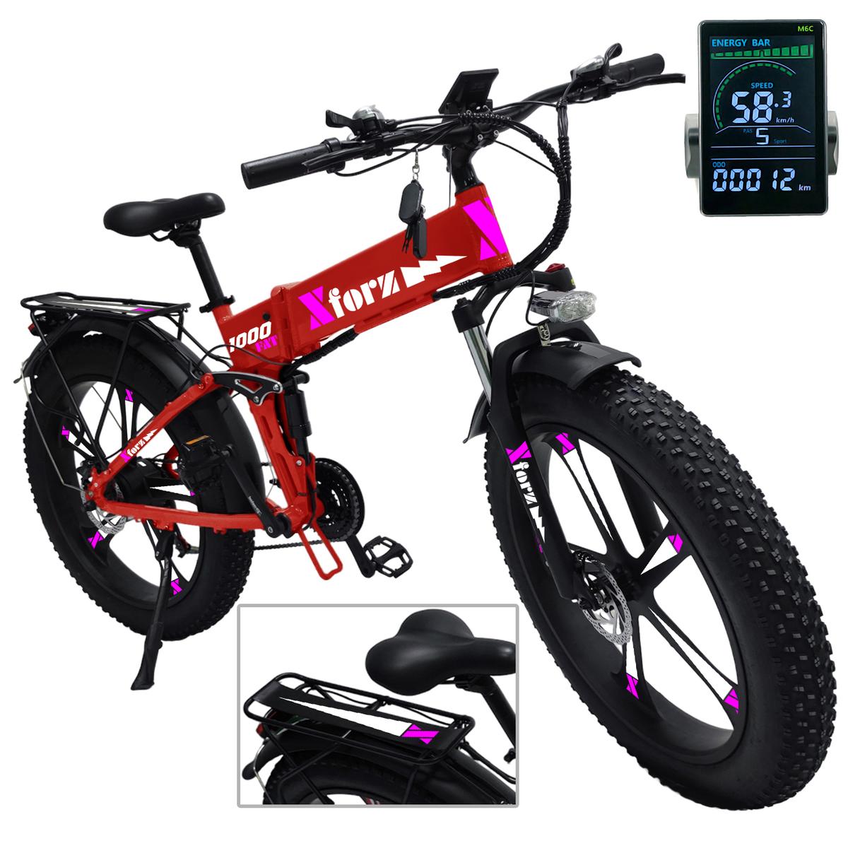 Bicicleta Eficiente De Llanta Anchaventdepot Mxfjt-056 1 Pieza Multicolor